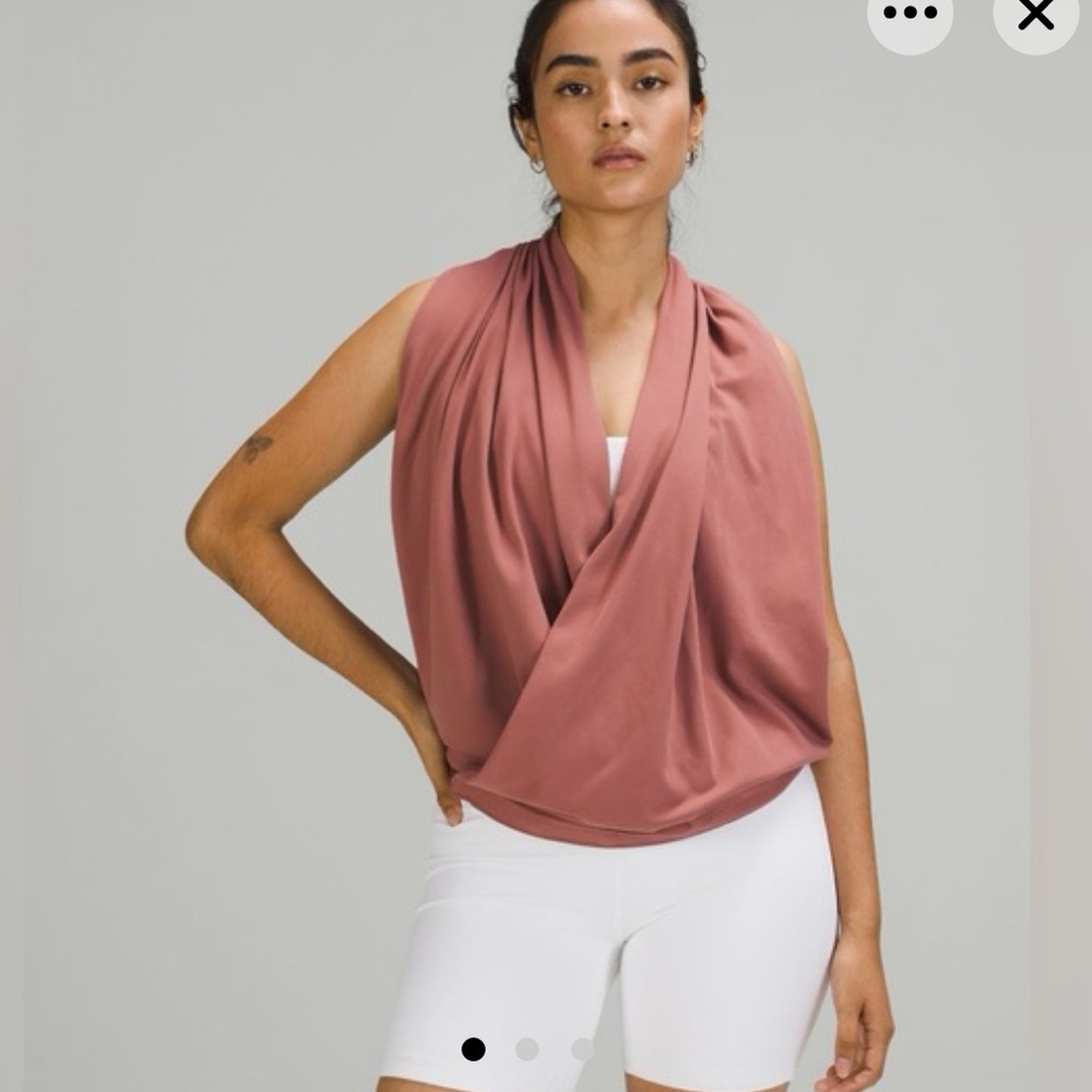 Lululemon Teal Vinyasa Scarf